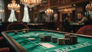 Casinoer med baccarat: spill, varianter og vilkår